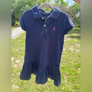 Polo by Ralph Lauren Kids Navy Polo Dress